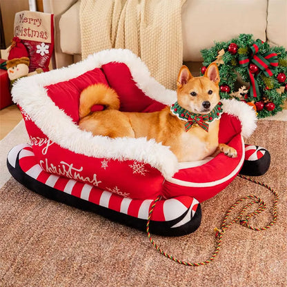 Jingle Paws Sleigh Bed