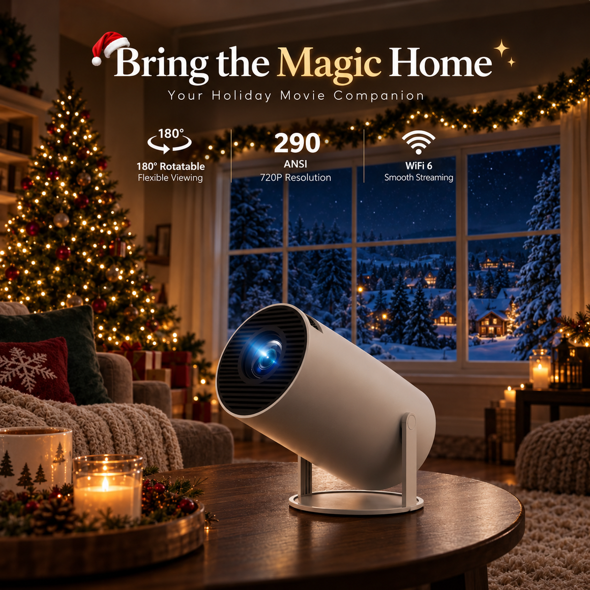 WinterBeam™ Christmas Window