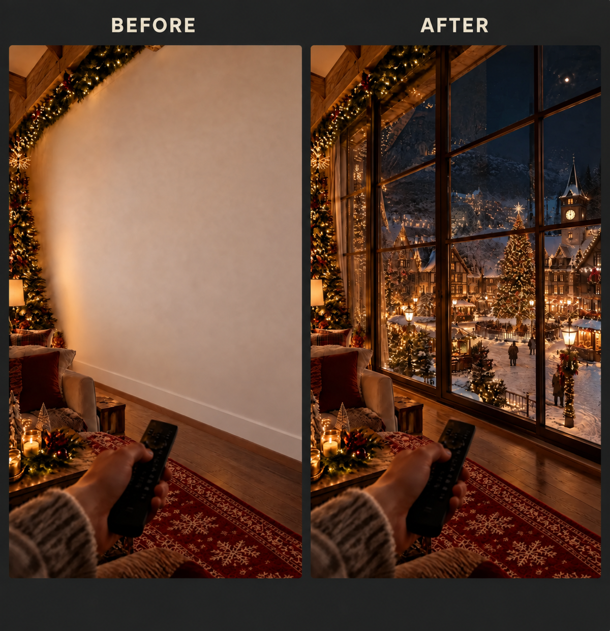 WinterBeam™ Christmas Window