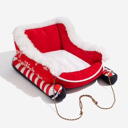 Jingle Paws Sleigh Bed