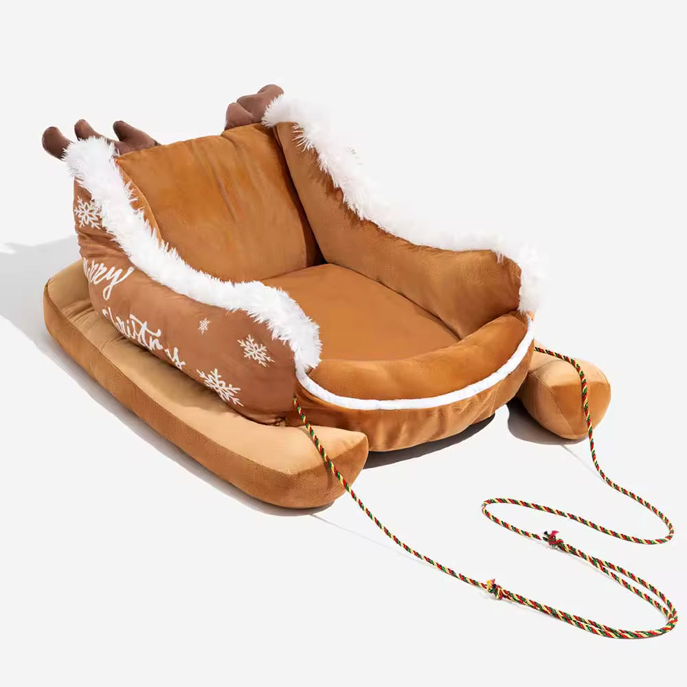 Jingle Paws Sleigh Bed